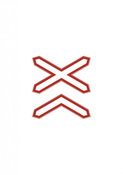 Дорожный знак 1.3.2 "Многопутная железная дорога"