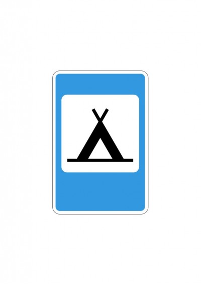 Дорожный знак 7.10 "Кемпинг"